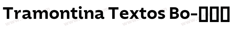 Tramontina Textos Bo字体转换